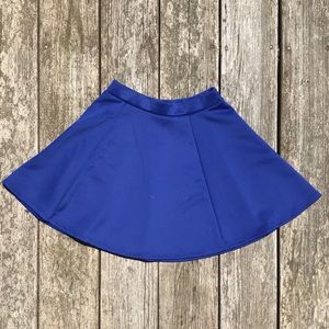 One Clothing Blue Circle Skirt